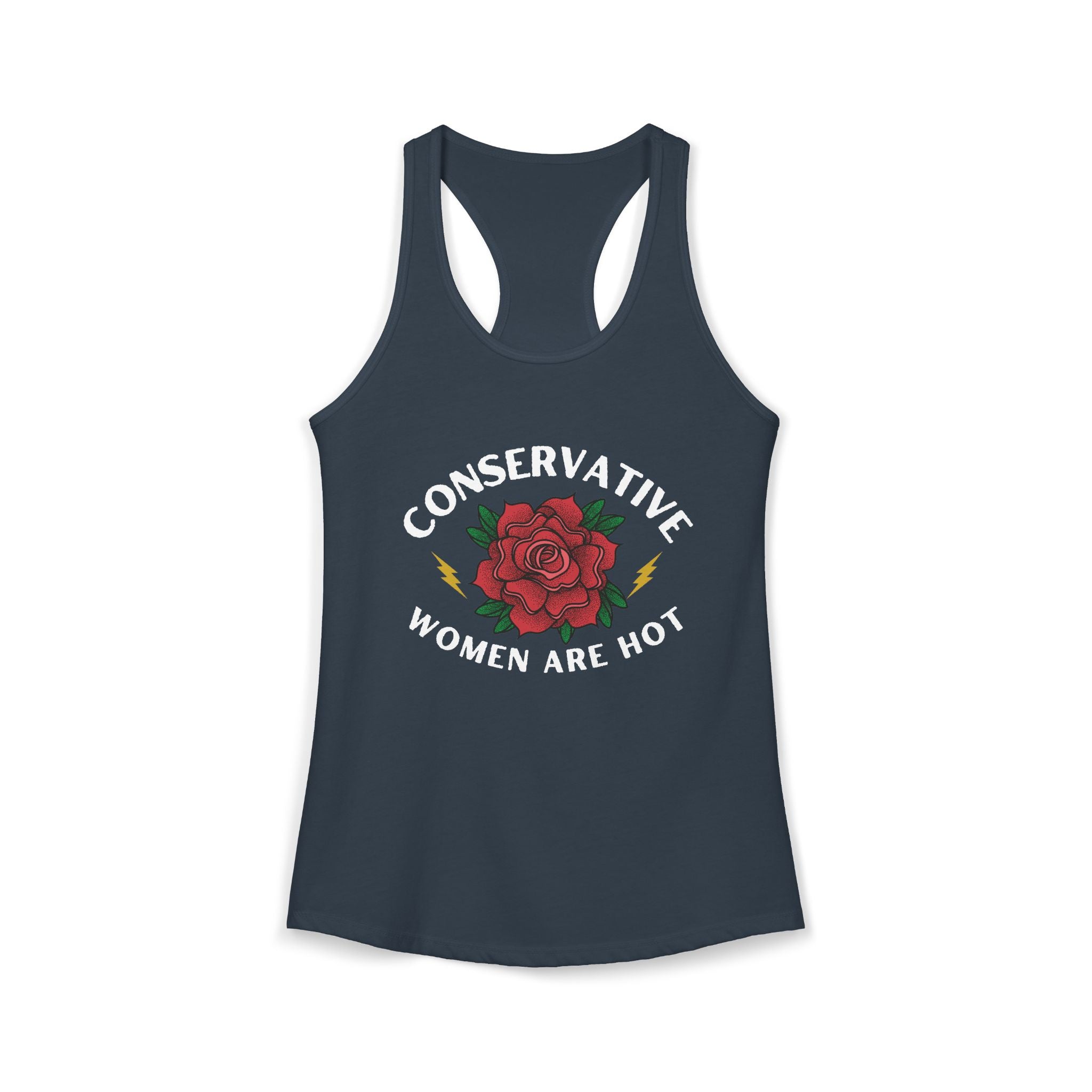 Conservative Women Are Hot - Racerback Tank