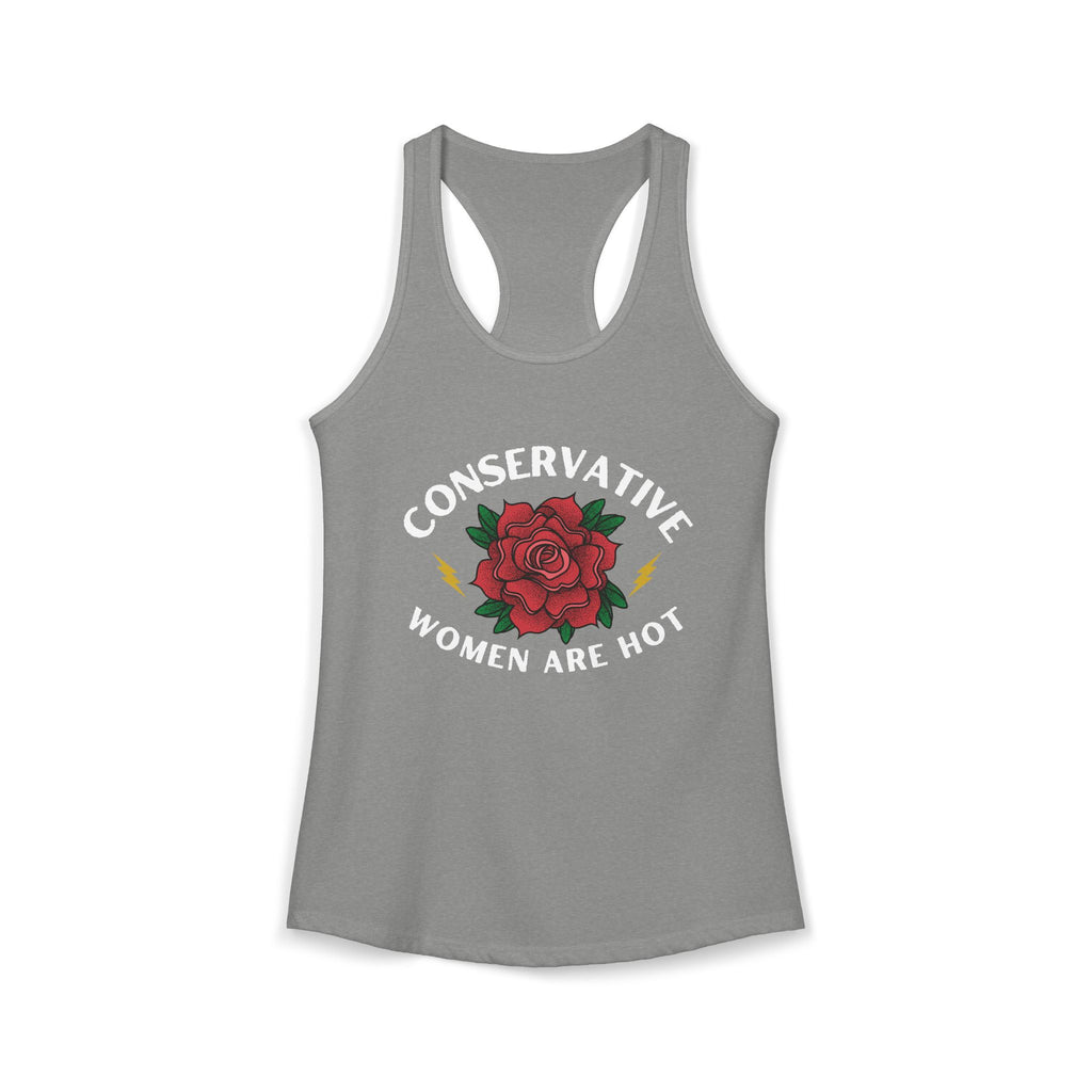 Conservative Women Are Hot - Racerback Tank