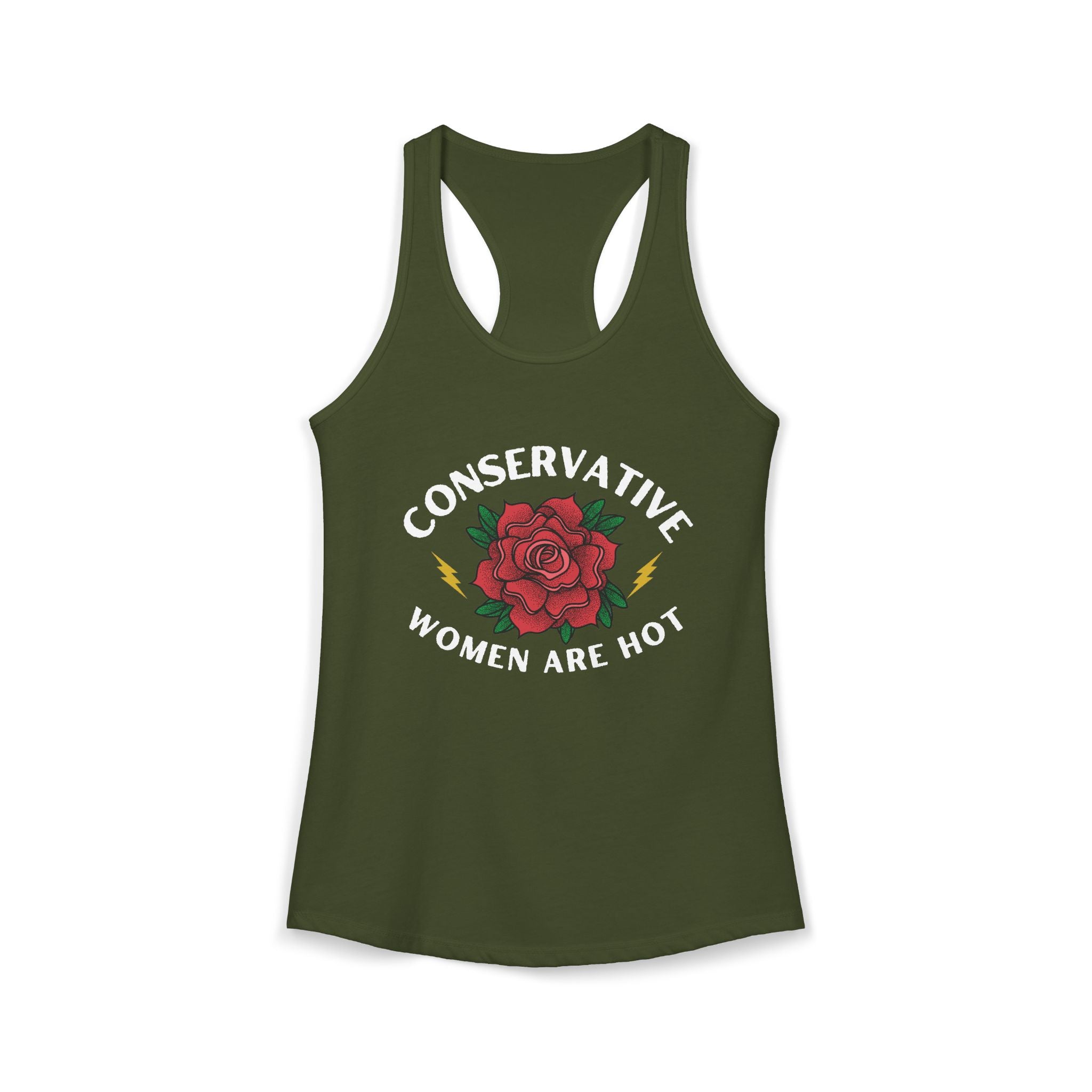Conservative Women Are Hot - Racerback Tank