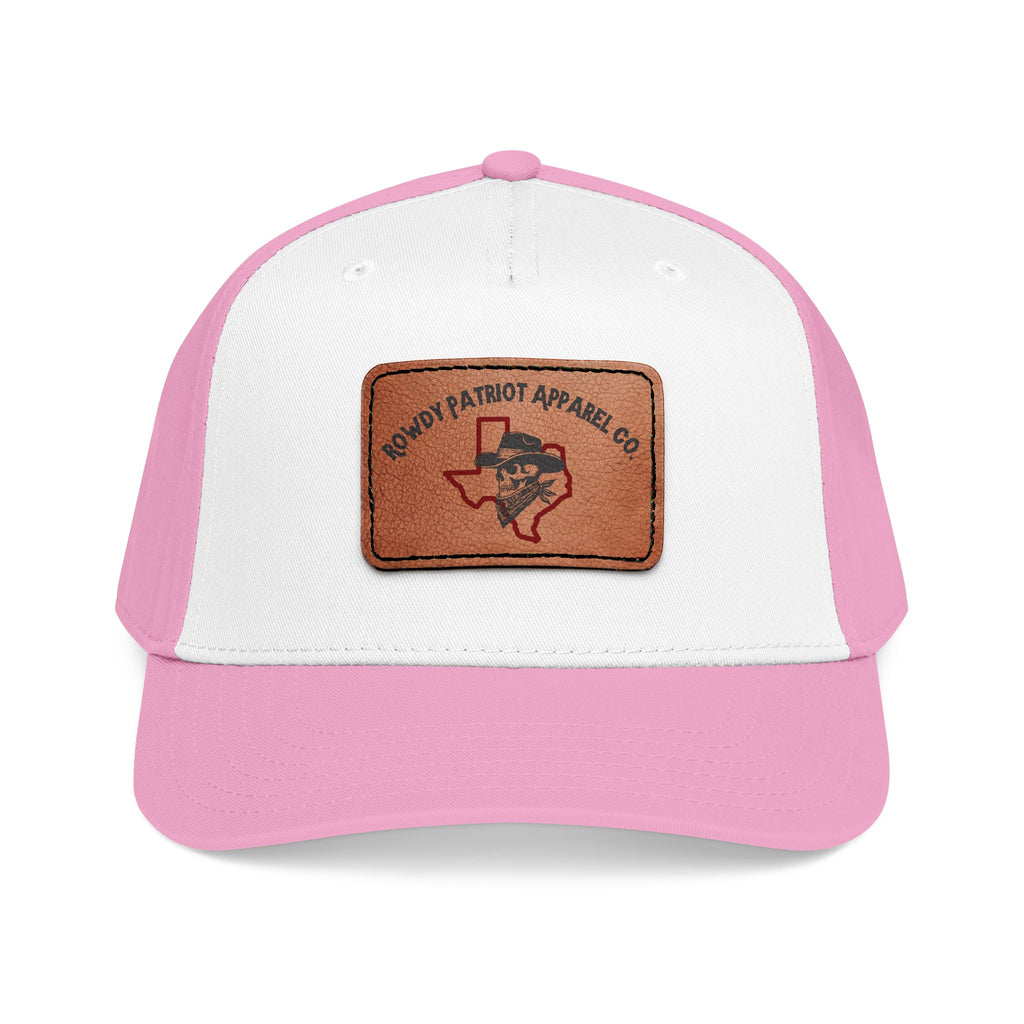 Leather Patch Baseball Snapback — Rowdy Patriot Apparel Co.