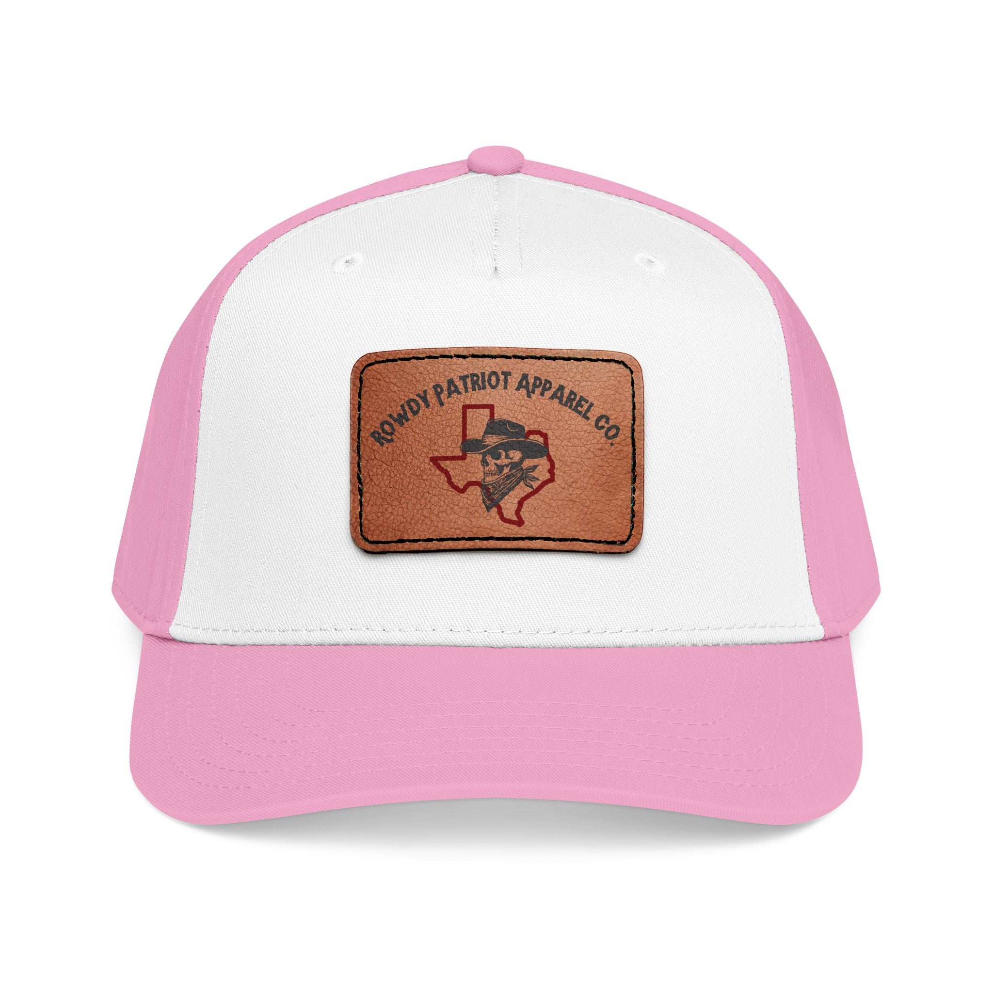 Leather Patch Baseball Snapback — Rowdy Patriot Apparel Co.
