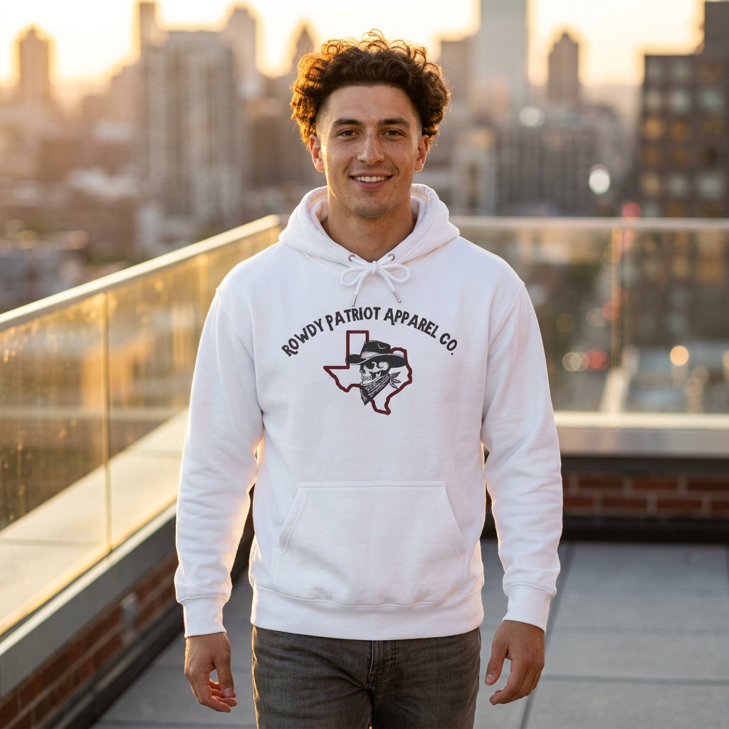 Rowdy Patriot Apparel Co. Logo Hoodie
