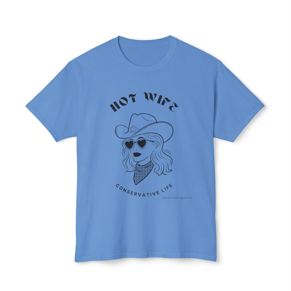 Hot Wife Conservative Life Cowgirl Graphic Tee
