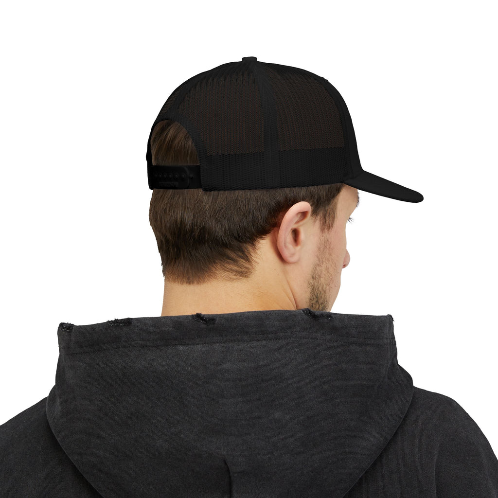 Rowdy Patriot Apparel Co. - Snapback Hat Embroidered w/ White Stitching